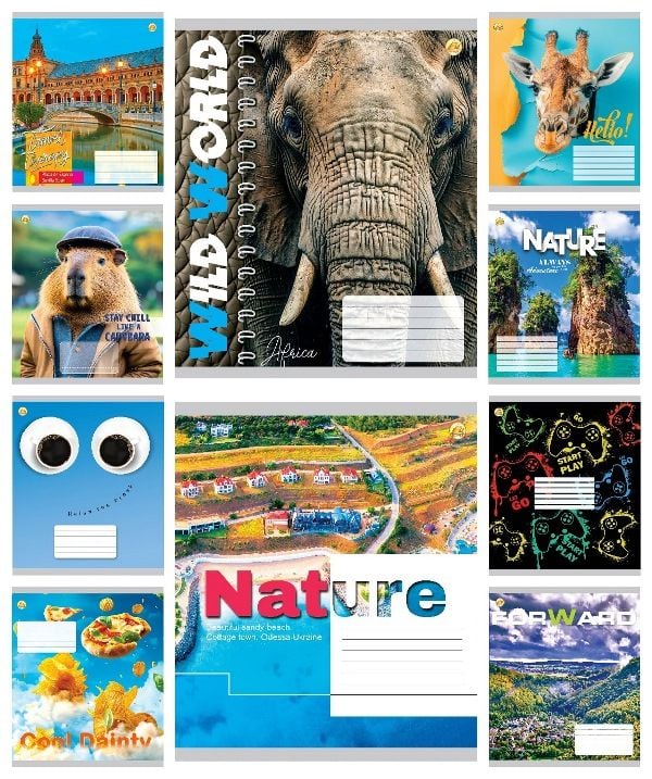 Зошит 36 арк # клітинка (20 шт/уп) ТА 51403 Тетрада