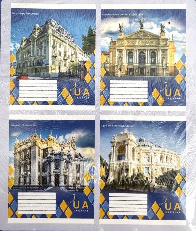 Зошит 48 арк # клітинка (16 шт/уп) Мрії збуваються