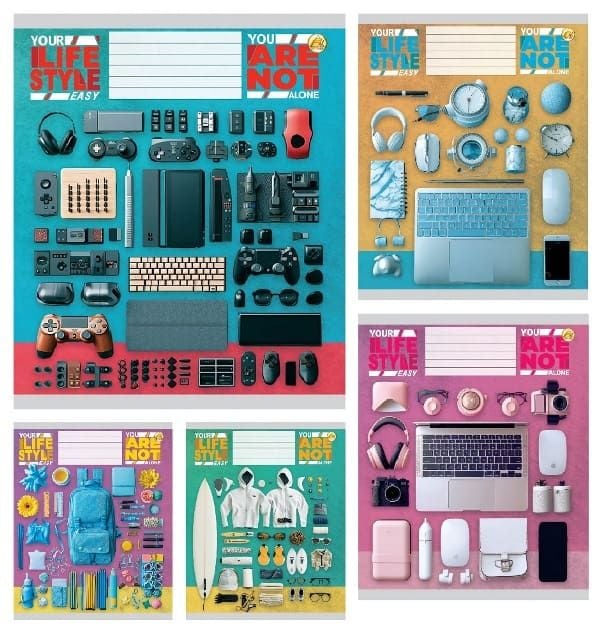 Зошит 60 арк # клітинка ТА 51604 Тетрада