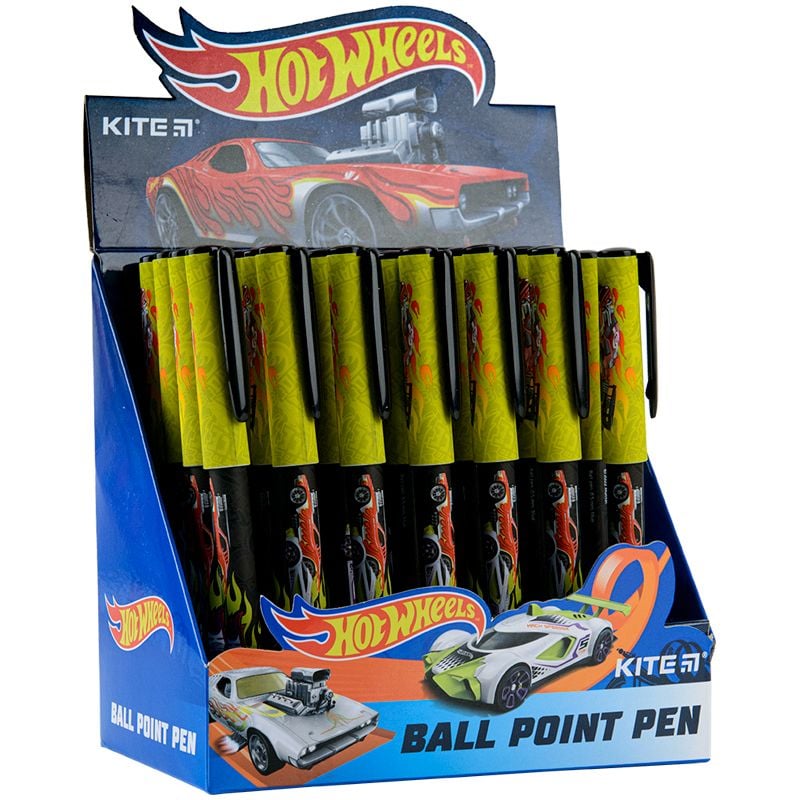 Ручка кулькова Hot Wheels (28) HW22-412 Kite