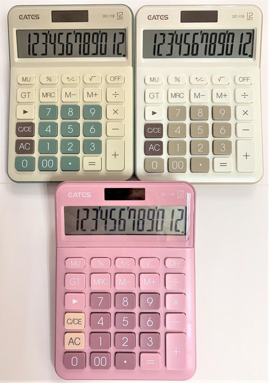 Калькулятор середній 12 розрядний з функцією off DC-118 EATES