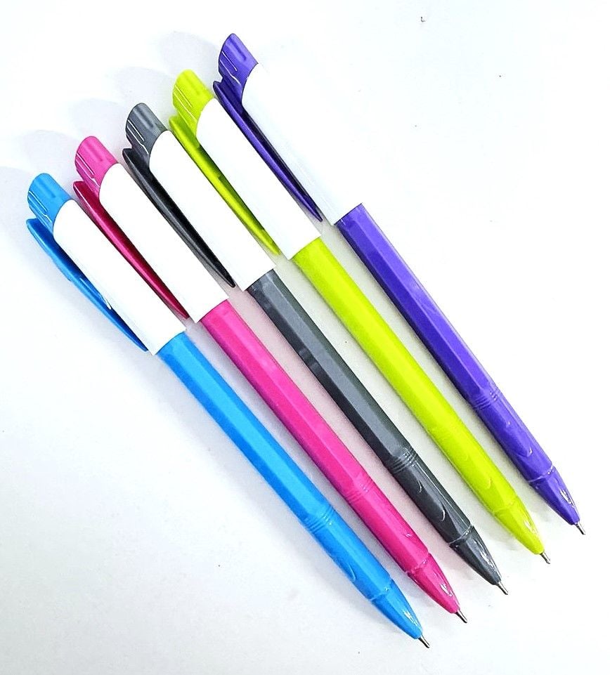 Ручка кулькова синя, набір 5шт Q5 Flair