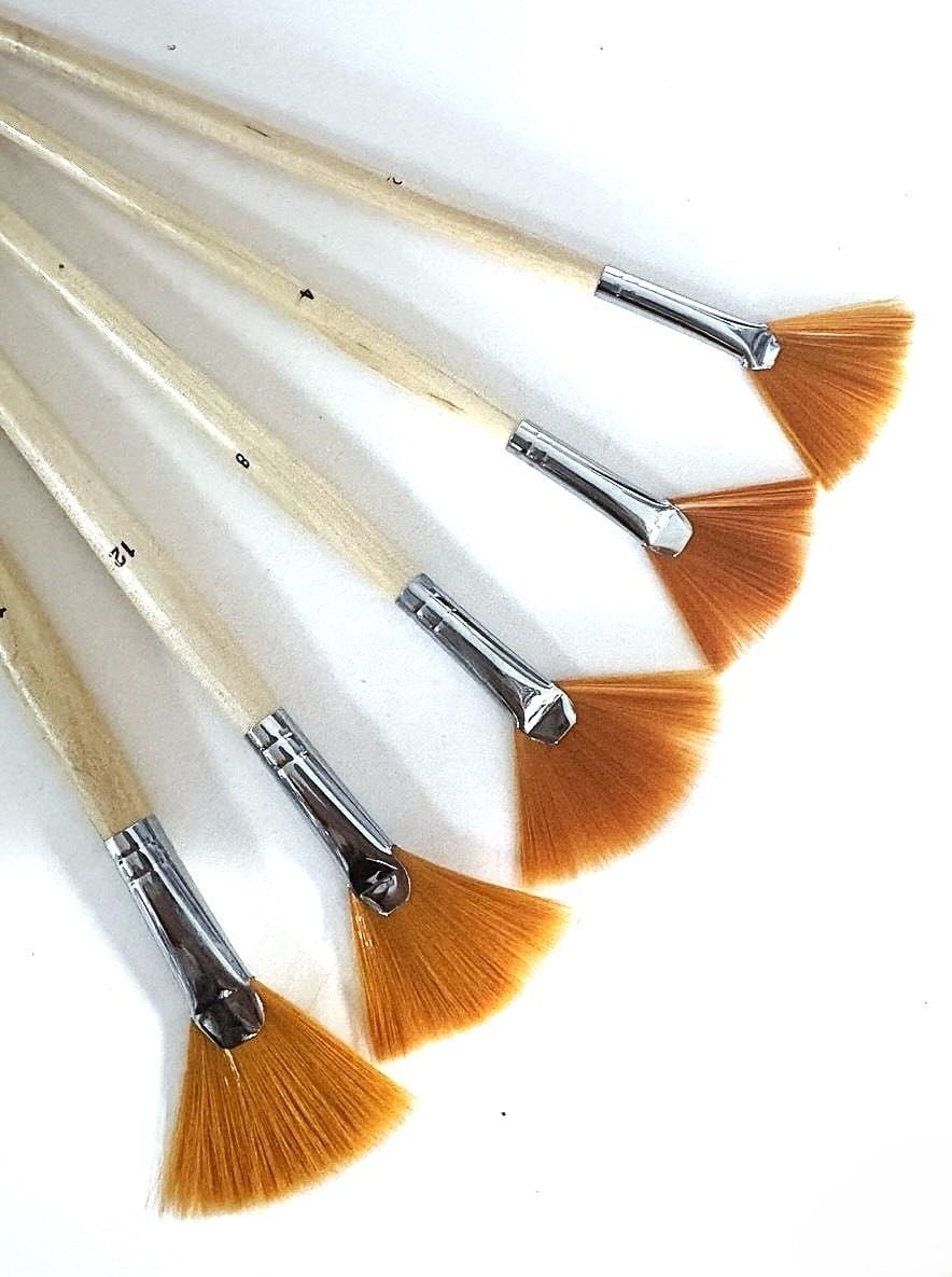 Пензлики набір веєрні нейлон 5 шт EL-999 8005 KeepSmile