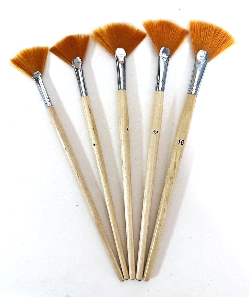 Пензлики набір веєрні нейлон 5 шт EL-999 8005 KeepSmile