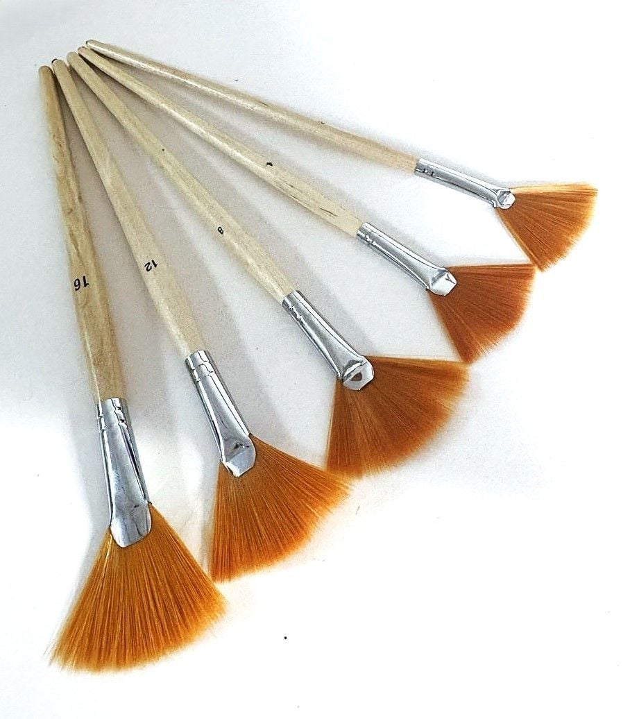 Пензлики набір веєрні нейлон 5 шт EL-999 8005 KeepSmile