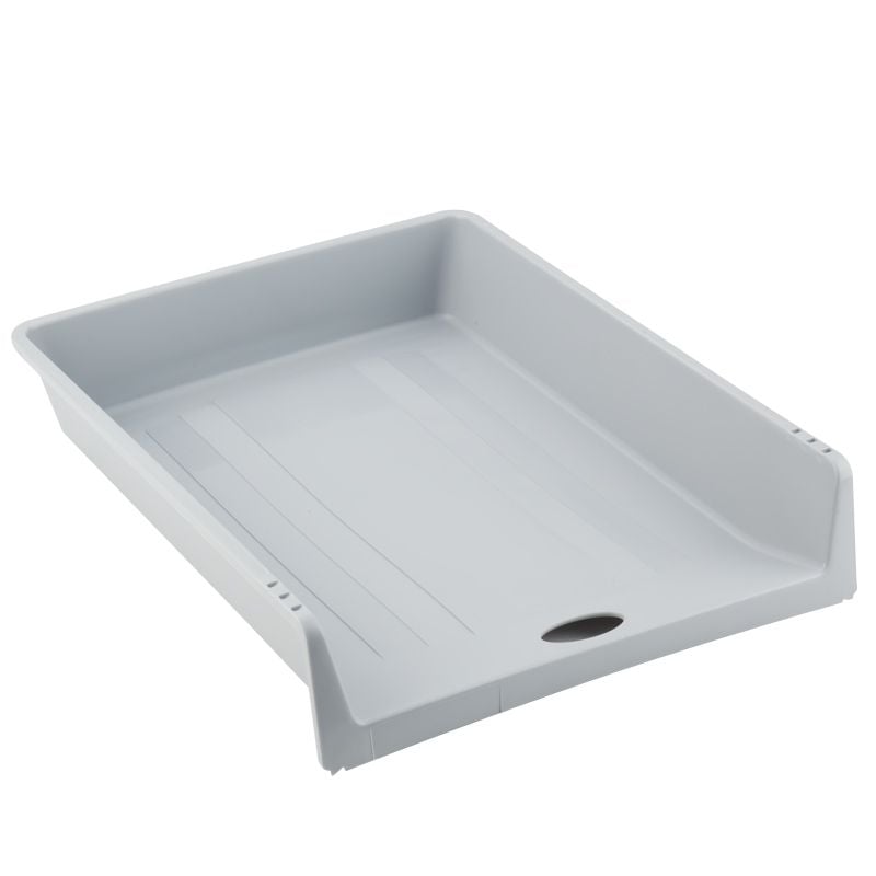 Органайзер лоток горизонтальний Стандарт сірий 4013-03 Delta by Axent