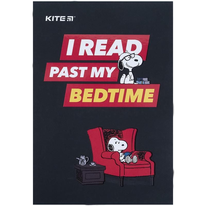 Блокнот планшет А5 50 арк клітинка SNOOPY-2 (10 шт/уп) SN21-194-2 Kite