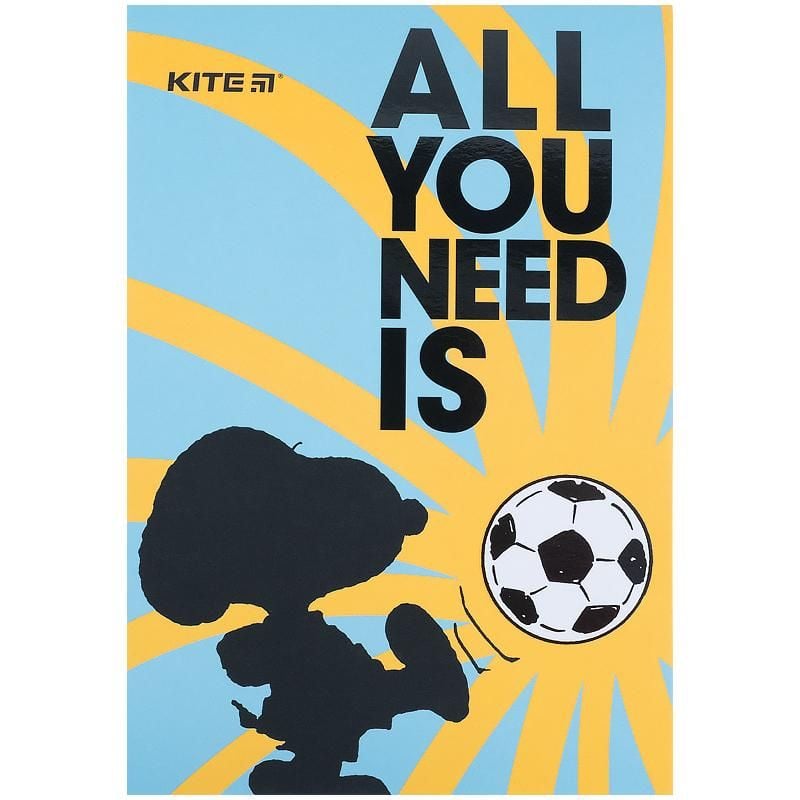 Блокнот планшет А5 50 арк клітинка SNOOPY-4 (10 шт/уп) SN21-194-4 Kite