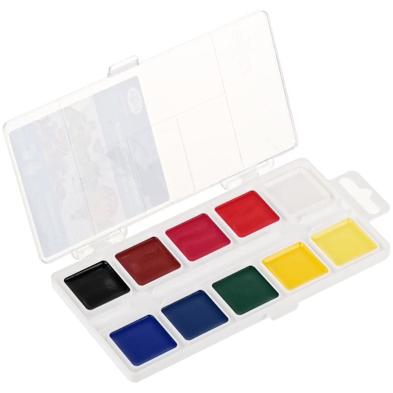 Фарби акварельні 10 кол медові Классичні 1009193 Гамма