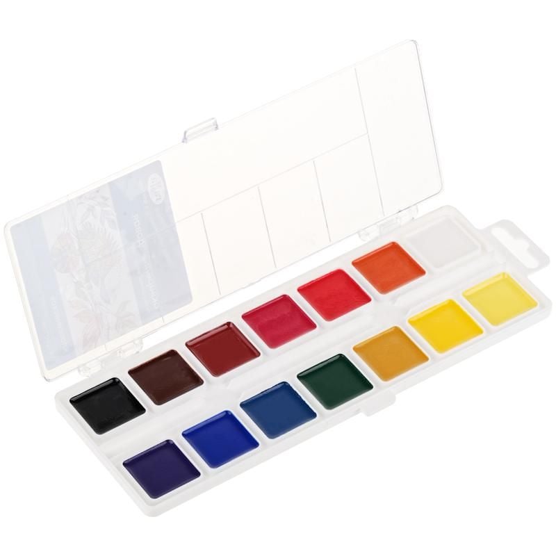 Фарби акварельні 14 кол медові Классичні 1009195 Гамма