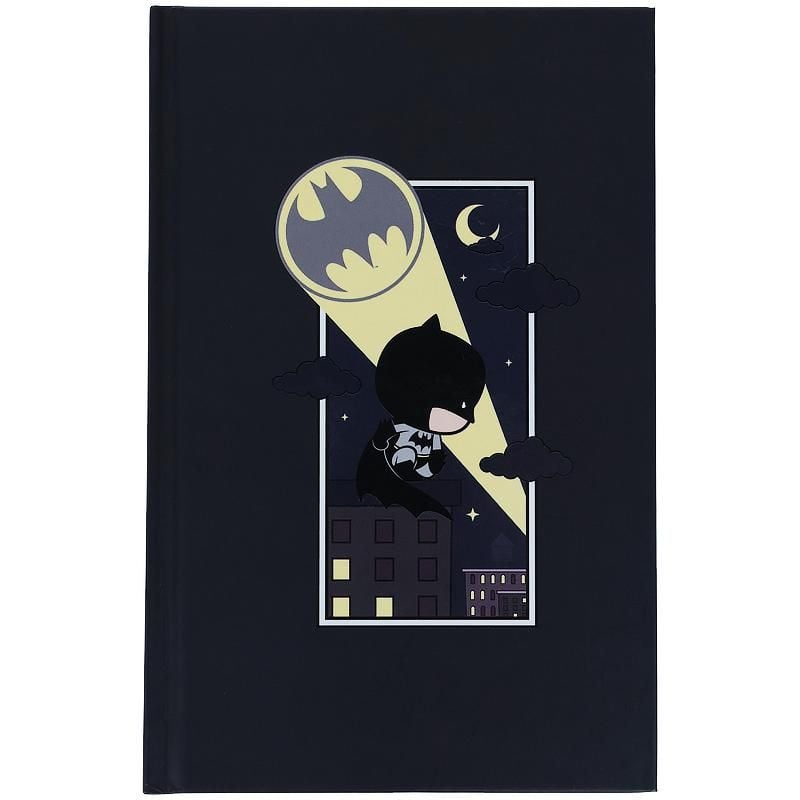 Блокнот А6 тверда обкл, 80 арк Batman DC21-199-2 Kite