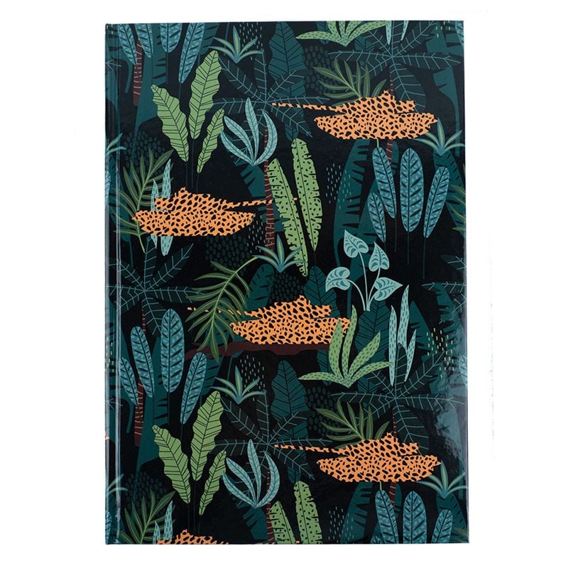 Блокнот Книга А4 Leopard 96арк, клітинка, зелена 8422-557 Axent