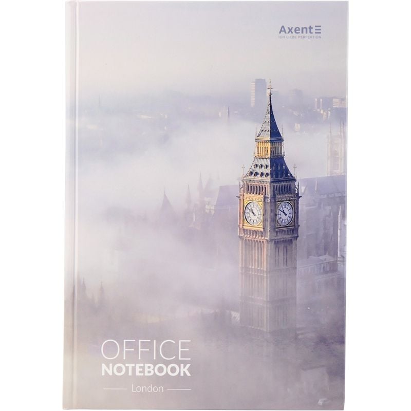 Блокнот Книга А4 192 арк клітинка London 8423-21 Axent