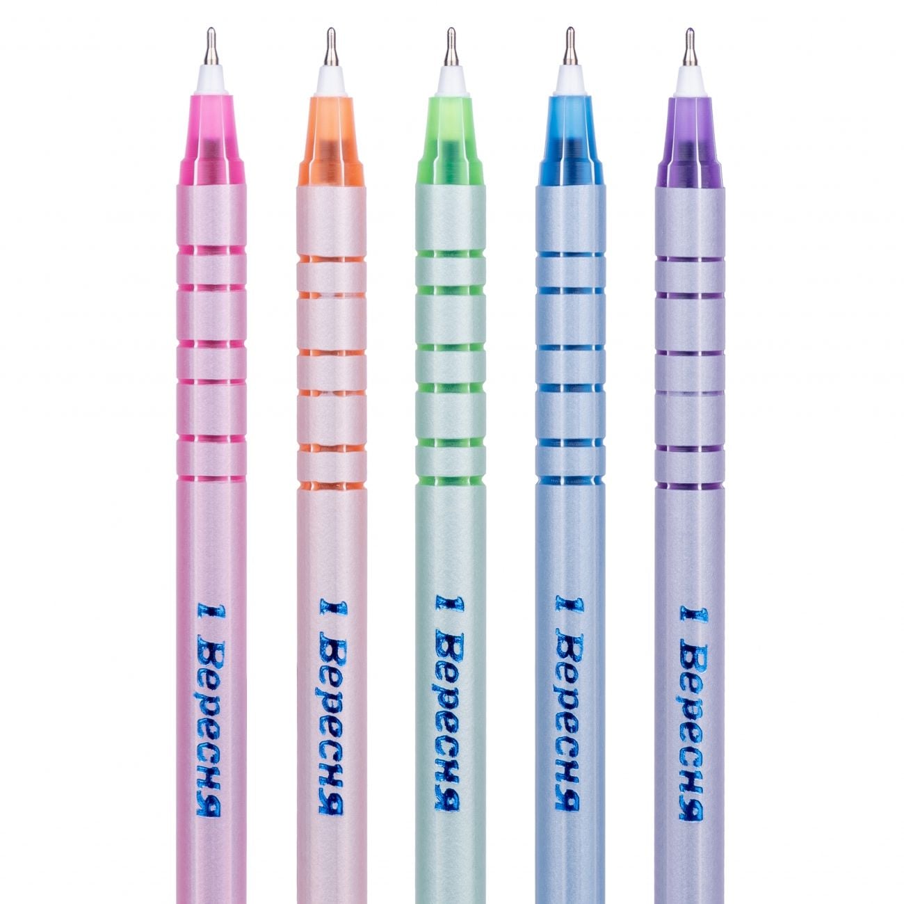 Ручка масляна Flower Pearl Coated 0,6 мм синя (30 шт/уп) 411032 1 Вересня