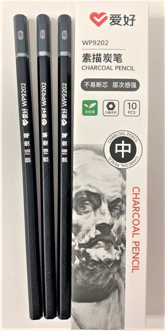 Олівець графітний середньої жорсткості (10 шт/уп) WP 9202 AIHAO