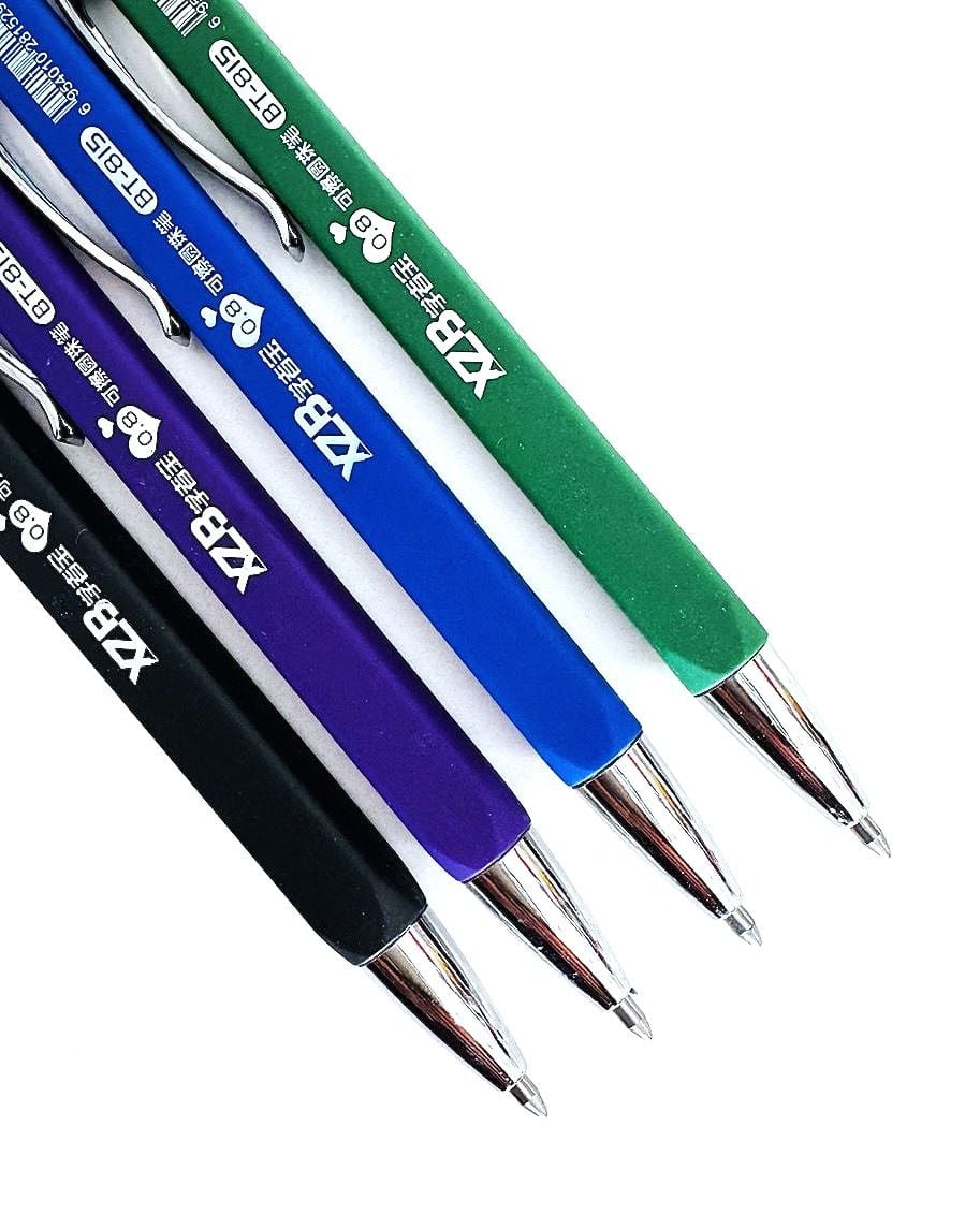 Ручка пиши/стирай кулькова автомат 0,8 мм синя (40 шт/уп) BT-815