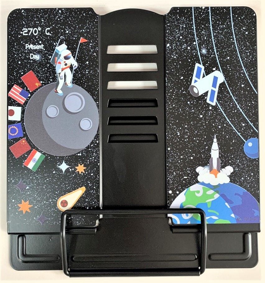 Органайзер підставка для книг металева Космос MQ-1013