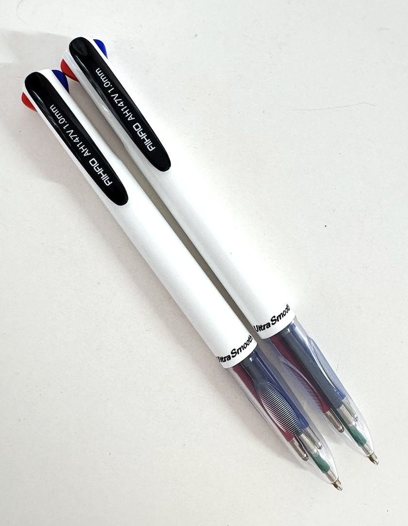 Ручка кулькова 4-х кольорова 1,0 мм (12 шт/уп) AH-147V AIHAO