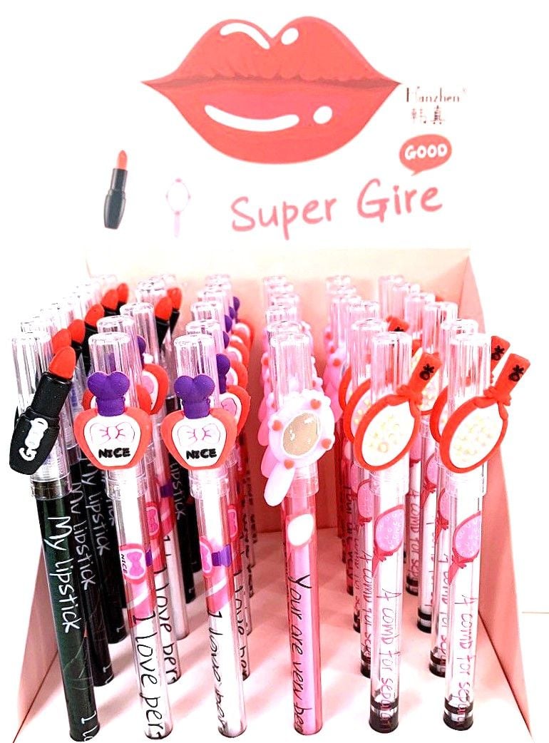 Ручка пиши/стирай Super Girl синя (36 шт/уп) HZ-1732 HANZHEN