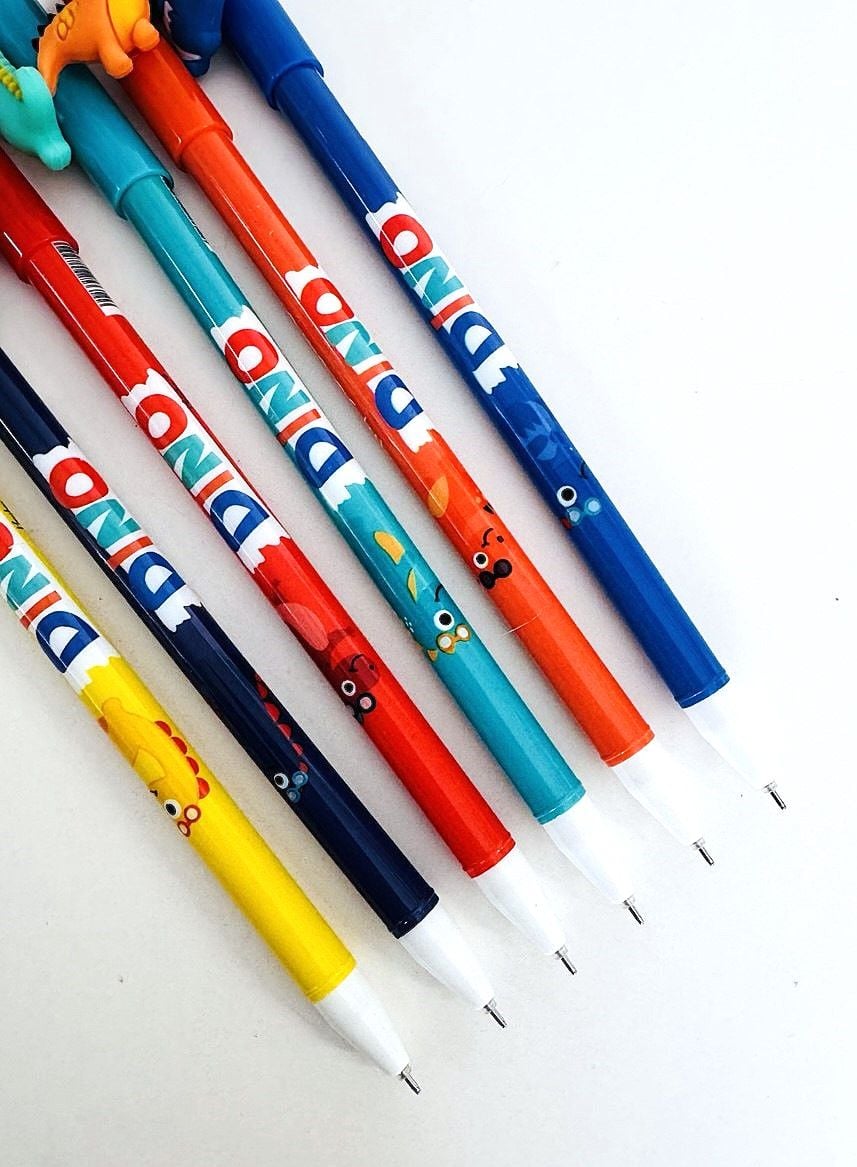 Ручка пиши/стирай Динозаврики гелева синя (36 шт/уп) HZ-1735 HANZHEN