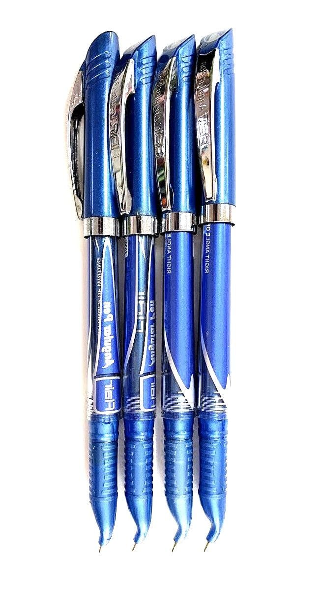 Ручка кулькова для лівші Angular синя (12 шт/уп) Angular Flair