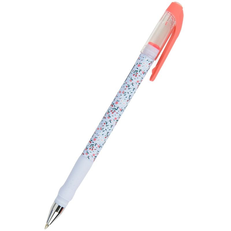 Ручка кулькова Floral синя (24 шт/уп) AB1049-37 Axent