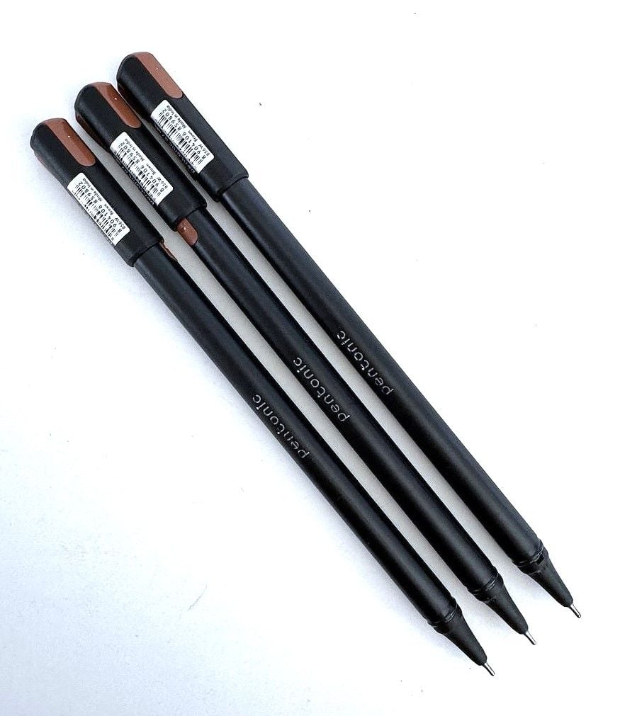 Ручка гелева 0,7 мм Pentonic коричнева (12 шт/уп) 420427 LINC