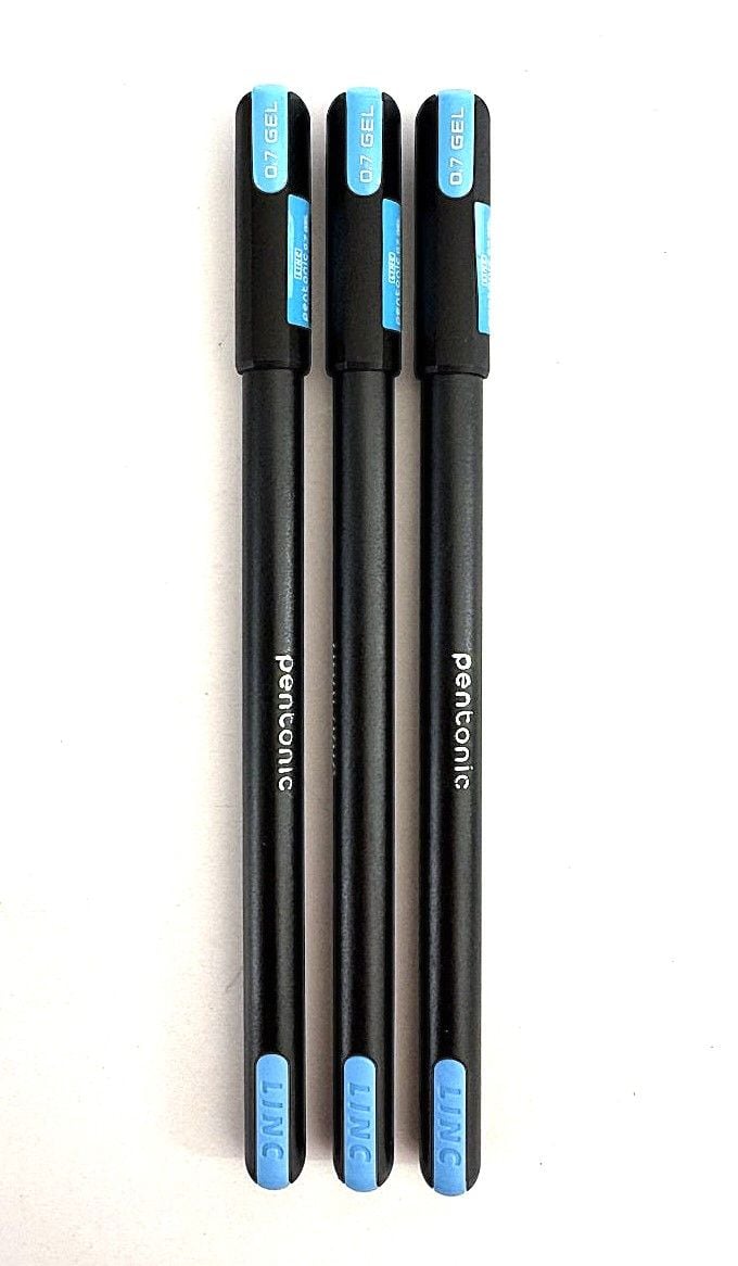 Ручка гелева 0,7 мм Pentonic блакитна (12 шт/уп) 420419 LINC