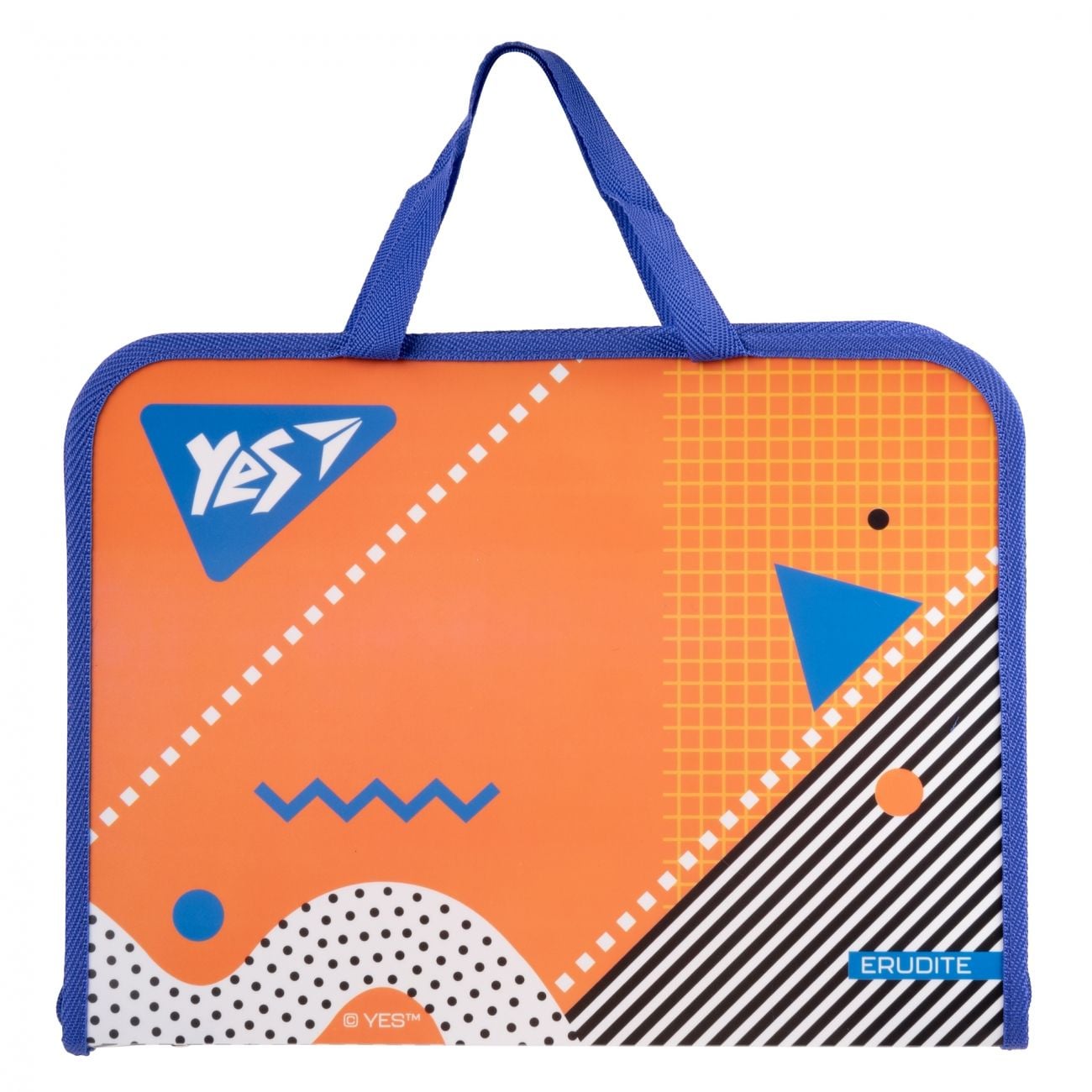 Папка -портфель з тканинними ручками Erudite 491930 YES!