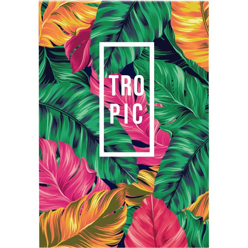 Блокнот А5 50 аркушів клітинка Neon Tropics 8441-07 Axent