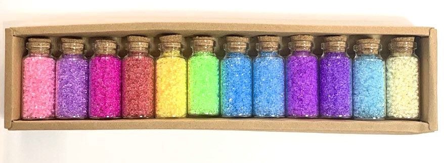 Набір бісера в колбочках 12 кол SH-94-112