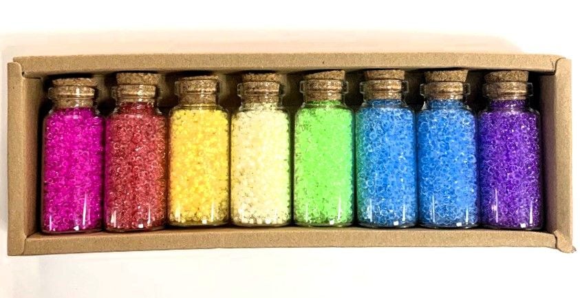 Набір бісера в колбочках 8 кол SH-94-109