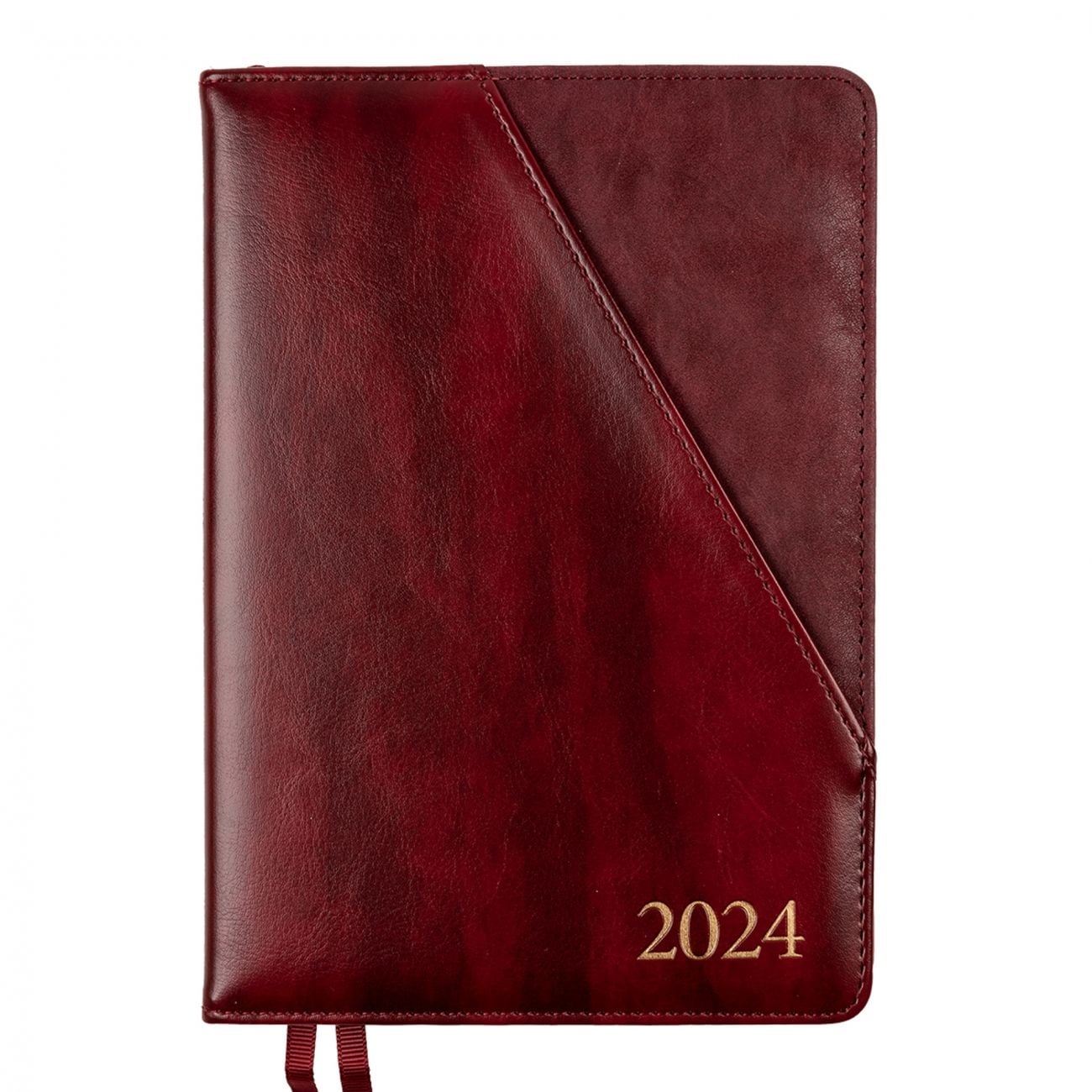 Блокнот щоденник Planner 2024  Whisky бордо 252449 LEO