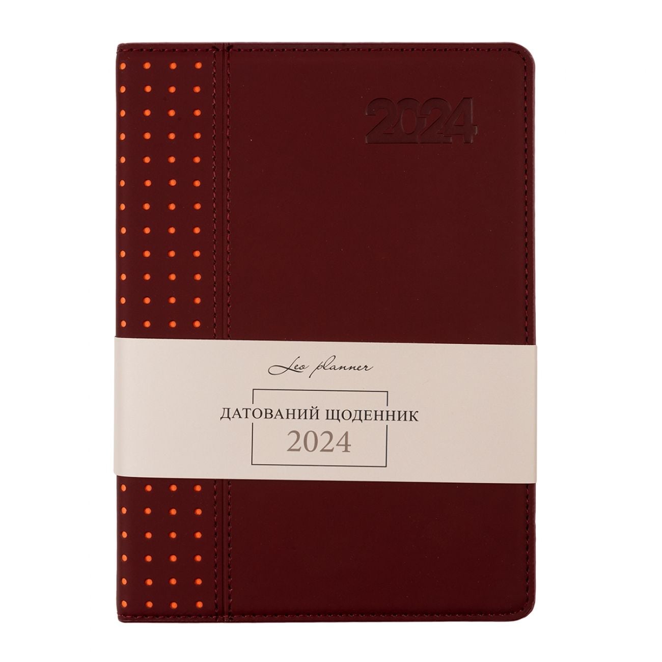 Блокнот щоденник Planner 2024 Destiny коричневий 252436 LEO