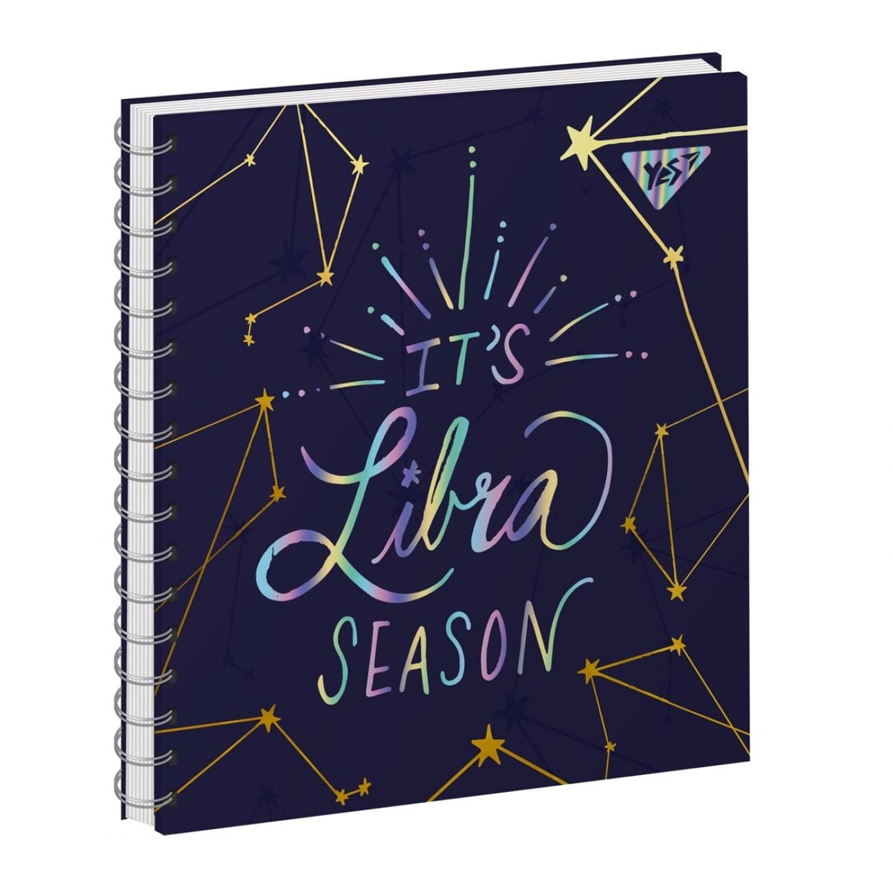 Блокнот 150*150 мм 64 арк лінія тверда обкл, подвійна пружина ETTA VEE COSMOS 151631 YES!