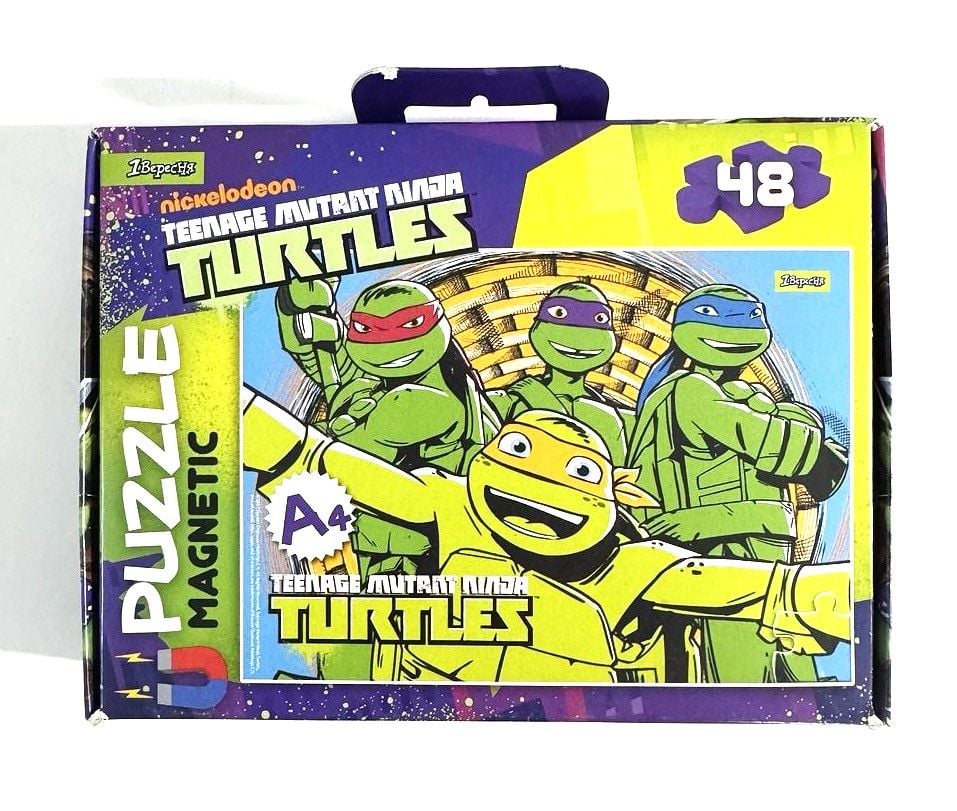 Пазли магнітні А4 Ninja Turtles 953550 1 Вересня