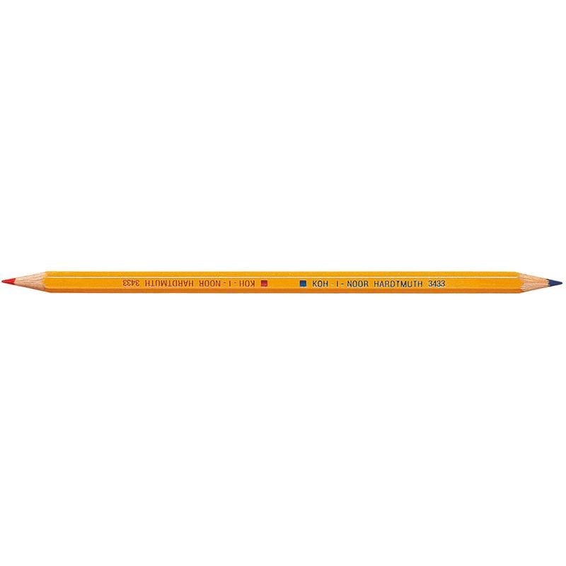 Олівець кольоровий двосторонній червоно-синій 3433 KOH-I-NOOR