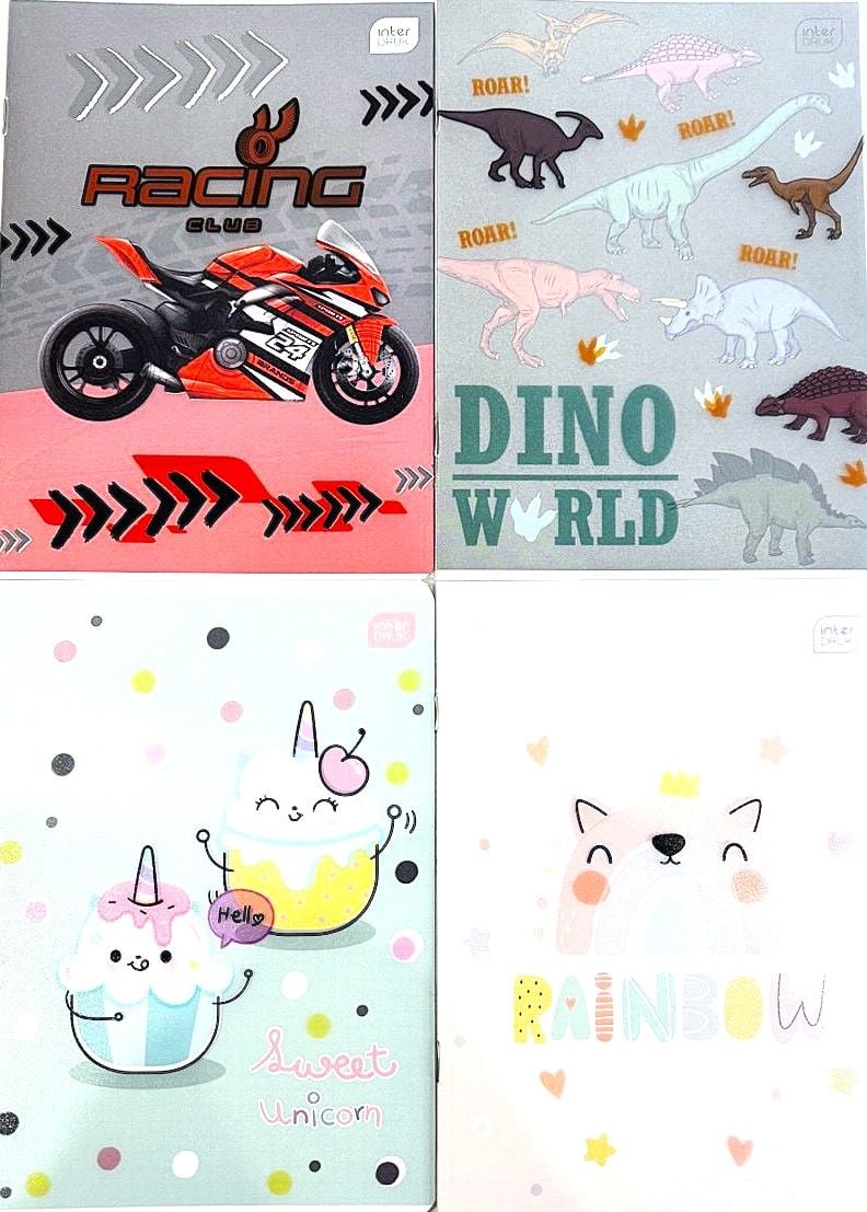 Блокнот А5 16 арк клітинка пластикова обкл Magic 293763 INTERDRUK