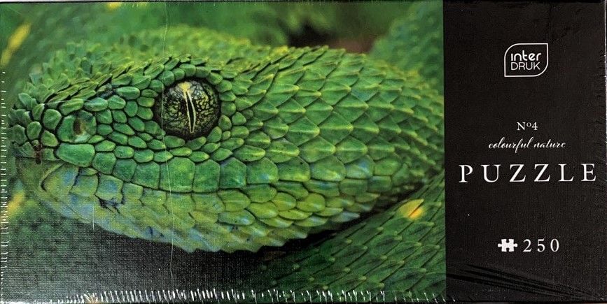 Пазли 250 шт 48*33 см Colorful nature 4 Змія 342027 INTERDRUK