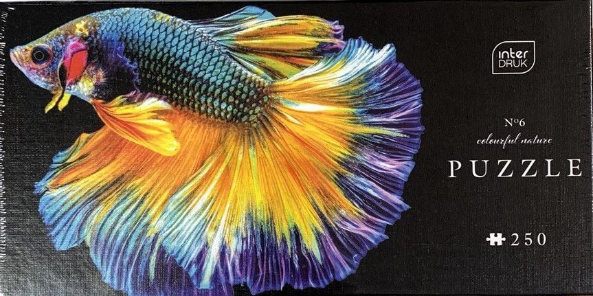 Пазли 250 шт 48*33 см Colorful nature 6 Рибка 342041 INTERDRUK