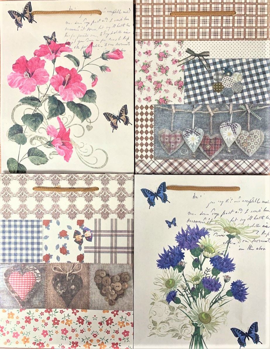 Пакет подарунковий 23*18*8 см крафт (12 шт/уп) ST-9594 SULTANI