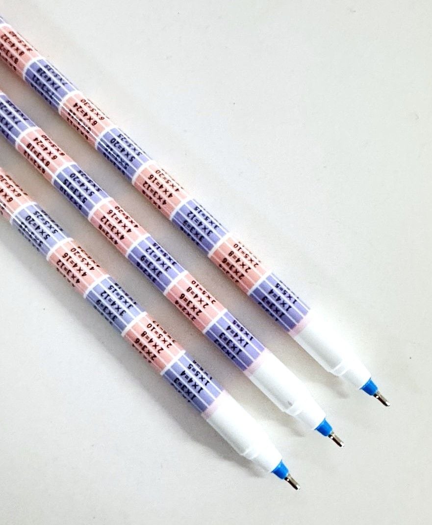 Ручка кулькова масляна з таблицею множення (50 шт/уп) ET-279 Cello