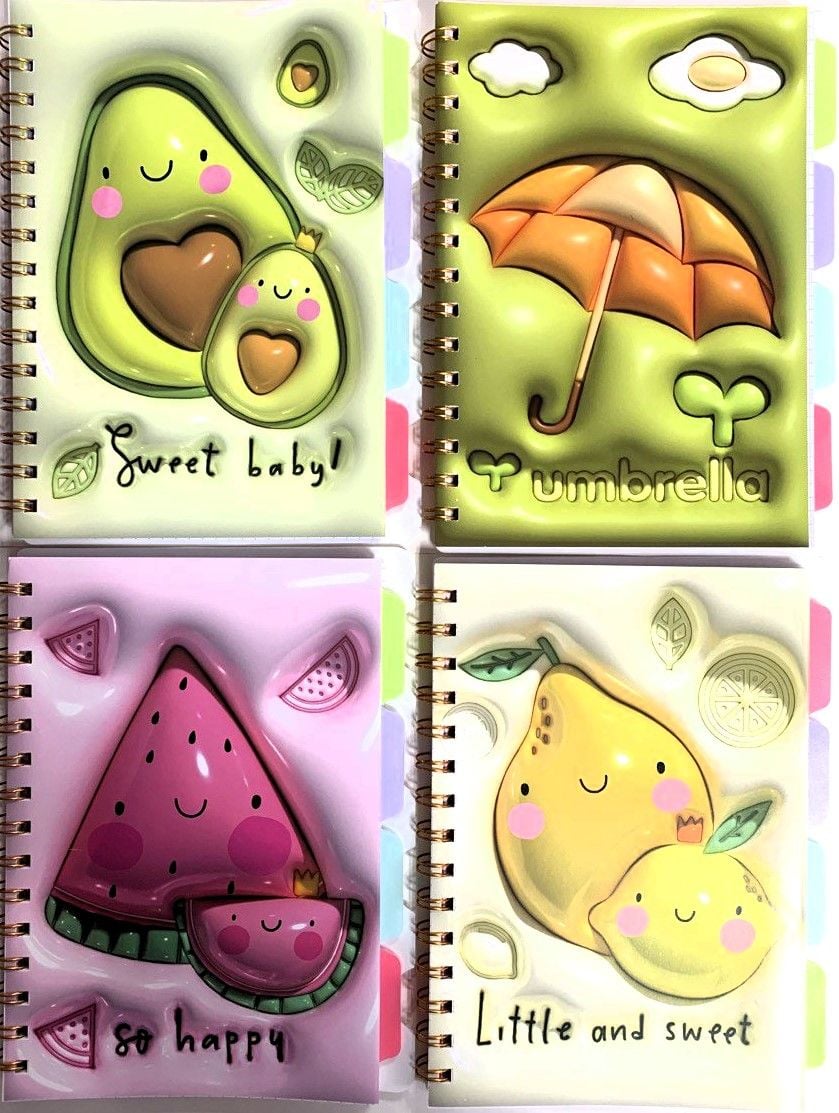 Блокнот А5 з роздільниками A5-28 A5-29 Імпорт