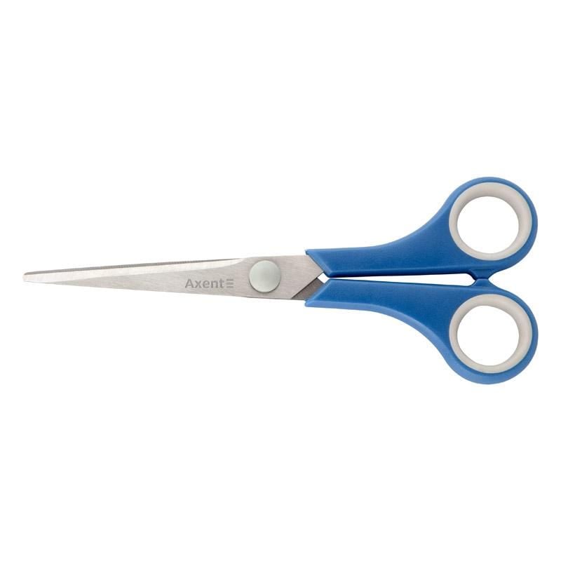 Ножиці 17 см сині (10 шт/уп) 6215-02 Axent