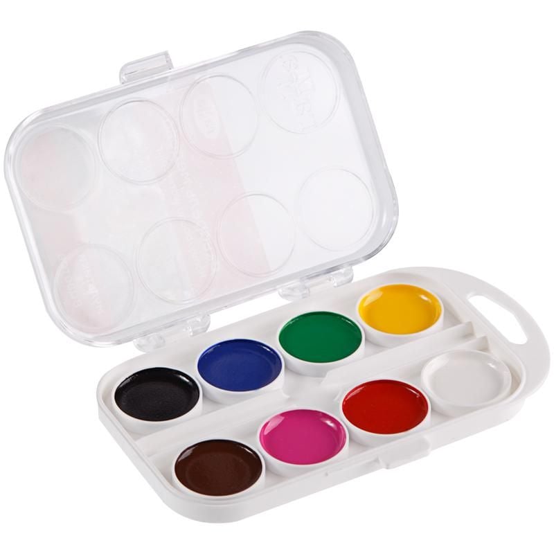 Фарби акварельні 8 кол Мультики 211046-8 Гамма