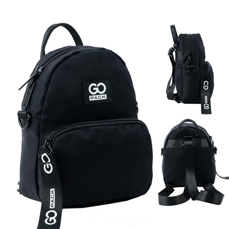 Рюкзак міні Education teens 1,3 л чорний GO24-181XXS-4 Go-Pack
