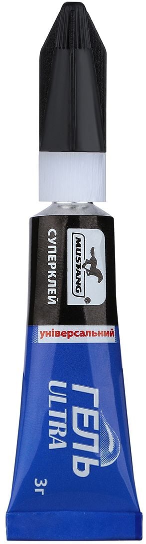 Клей універсальньний гель 3 мл 3 шт/планшет MG7 MUSTANG