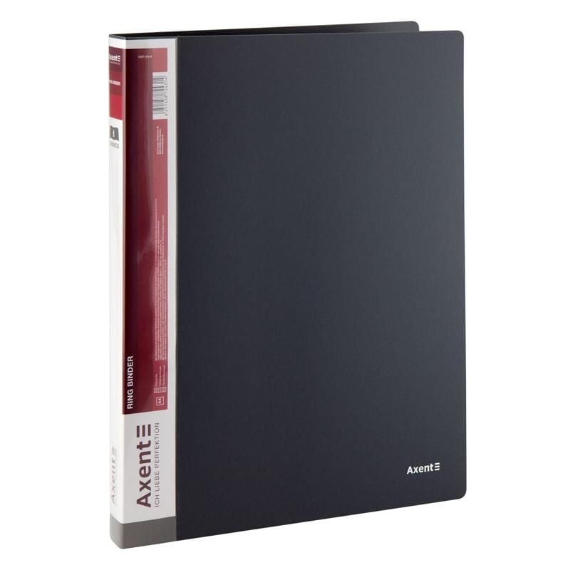 Папка на кільцях 2-х 25 мм, сіра 1207-03 Axent