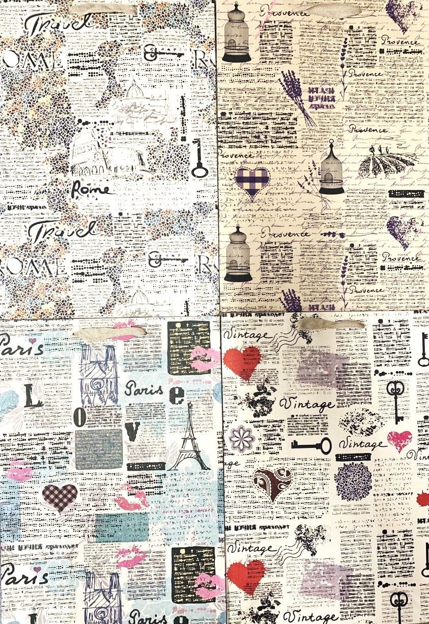 Пакет подарунковий Прованс 310*450 мм ST-3004 SULTANI