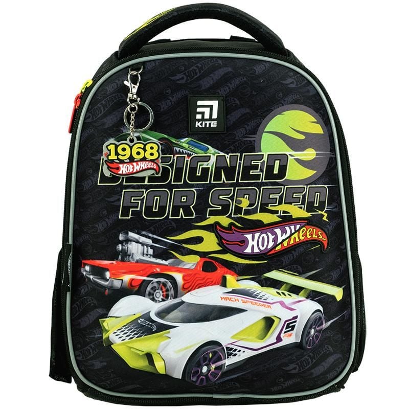 Рюкзак Education каркасний 555 Hot Wheels HW24-555S Kite